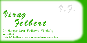 virag felbert business card